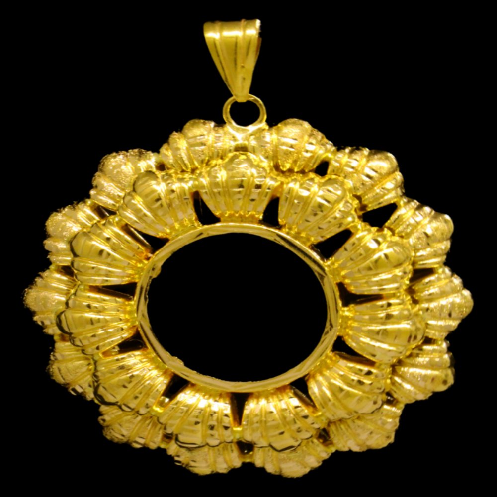 21K Gold Coin Frame – SW24231